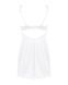 Сорочка Obsessive Amor Blanco underwire chemise & thong white S/M
