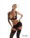 Комплект Obsessive Lecille 3-pcs crotchless set L/XL