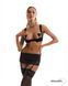 Комплект Obsessive Lecille 3-pcs crotchless set L/XL