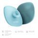 Щітка для обличчя GESKE Facial Brush 4в1 з тримачем turquoise