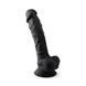 Фаллоимитатор SilexD Vetus Black (MODEL 1 size 8in), двухслойный, силикон+Silexpan, диаметр 4,2см