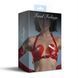Лиф Сердце Feral Feelings - Hearts Bra Red Trasparent