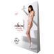 Бодистокинг Passion BS071 white, комбинезон на бретелях