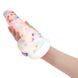 Фаллоимитатор с конфетти ADDICTION - PARTY MARTY 7.5&Prime; - FROST & CONFETTI, 19 см, силикон