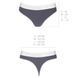 Спортивные трусики-стринги Passion PS007 PANTIES L, dark grey