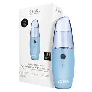 Зволожувач для шкіри обличчя GESKE Facial Hydration Refresher 4 in 1 aquamarine