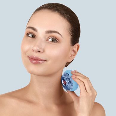 Масажер для обличчя та тіла GESKE Sonic Cool&Warm Face and Body Massager 9в1 aquamarine
