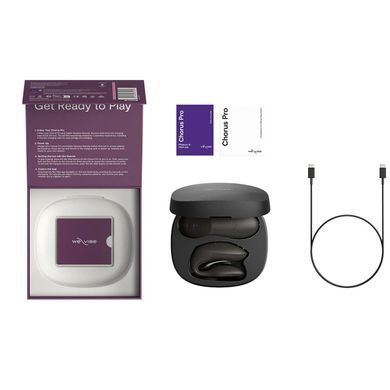 Смарт-вибратор для пар We-Vibe Chorus Pro Satin Black