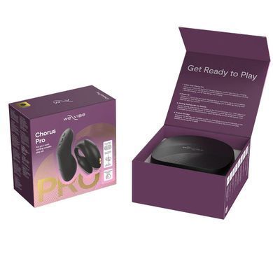 Смарт-вибратор для пар We-Vibe Chorus Pro Satin Black