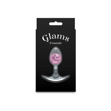 Анальная пробка NS Novelties Cosmic Glams - Small - Pink