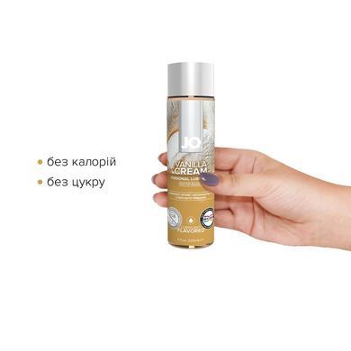 Смазка на водной основе JO H2O &mdash; Vanilla Cream (120 мл) без сахара, растительный глицерин