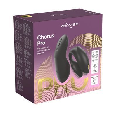 Смарт-вибратор для пар We-Vibe Chorus Pro Satin Black