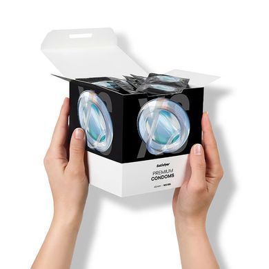 Набір презервативів Satisfyer Premium Condoms L (56 мм) 100 шт