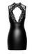Платье Noir Handmade F343 Powerwetlook and lace mini skirt - XXL