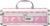 Кейс для зберігання секс-іграшок BMS Factory - The Toy Chest Lokable Vibrator Case Pink з кодовим за
