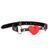 Силиконовый кляп в виде сердца Whipped - Heart Ball Gag
