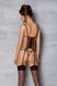 Корсет Passion MARINA CORSET, L/XL, beige, с открытыми чашками