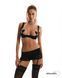 Комплект Obsessive Lecille 3-pcs crotchless set 2XL/3XL