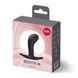 Анальная пробка Fun Factory BOOTIE M Black, диаметр 3,3 см, тонкий ограничитель