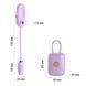 Вакуумный клиторальный стимулятор Otouch Louis Vibrate Purple с виброяйцом, в кейсе