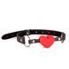 Силиконовый кляп в виде сердца Whipped - Heart Ball Gag