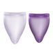 Набор менструальных чаш Fun Factory FUN CUP EXPLORE KIT, 2 шт, Multicolored Violet, объемы 20 и 30 мл