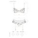 Сексуальний комплект з поясом для панчіх Passion LOVELIA SET L/XL, white