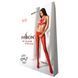 Відкритий бодістокінг Passion BS080 red