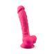 Фаллоимитатор SilexD Tomas Pink (MODEL 1 size 9in), двухслойный, силикон+Silexpan, диаметр 4,9см