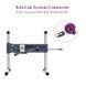 Фалоімітатор 8.2&Prime; з вібрацією для секс-машин Hismith Purple Silicone Dildo with Vibe, KlicLok