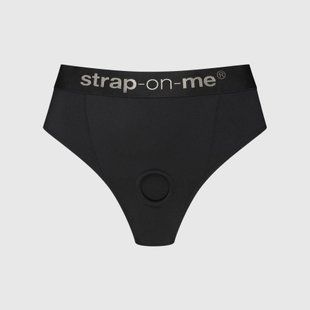 Трусики с фиксацией дилдо Strap-On-Me Harness Lingerie Idole - XS - Black