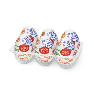 Набор Tenga Keith Haring EGG Street (6 яиц)