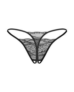Набор трусиков с доступом Obsessive Bianca 2-pack crotchless thong S/M