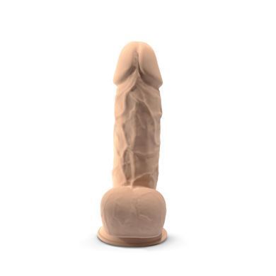 Фаллоимитатор с вибрацией SilexD Norman Vibro Flesh (Model 1 size 8,5") + LRS, диаметр 5 см