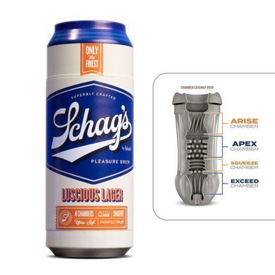 Мастурбатор Schag&rsquo;s by Blush - Luscious Lager Masturbator - Frosted