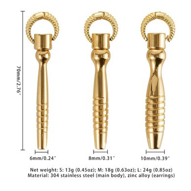 Набор уретральных стимуляторов LOCKINK Bad Boy Training Urethral Plugs Set