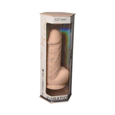 Фаллоимитатор с вибрацией SilexD Norman Vibro Flesh (Model 1 size 8,5") + LRS, диаметр 5 см