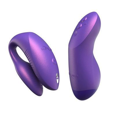 Смарт-вибратор для пар We-Vibe Chorus Pro Cosmic Purple