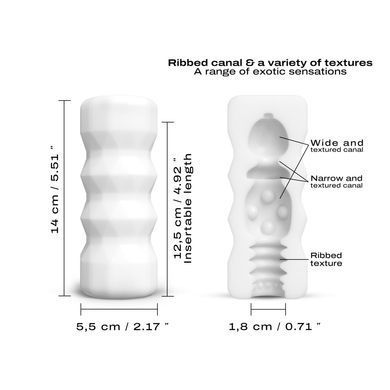 Мастурбатор Dorcel Cup Exotic, ультрамягкий, зауженный канал
