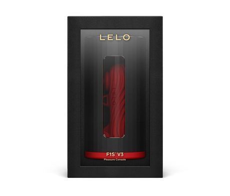 Смарт-мастурбатор LELO F1S V3 Red, 2 мотора, 8 режимов, стимуляция звуковыми волнами