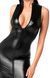 Платье Noir Handmade F337 Powerwetlook midi dress - L