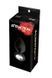 Анальна пробка з кристалом MAI Attraction Toys №49 Black, довжина 9,5 см, діаметр 4 см