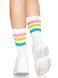 Носки женские в полоску Leg Avenue Pride crew socks Pansexual, 37&ndash;43 размер