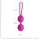 Вагинальные шарики Adrien Lastic Geisha Lastic Balls BIG Magenta (L), диаметр 4см, вес 90гр