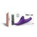 Вібронасадка для страпону з вакуумною стимуляцією Strap-On-Me Multi Orgasm Dildo M Purple
