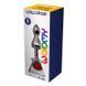 Металлическая анальная пробка Wooomy Lollypop Double Ball Metal Plug Red S диам. 2,8 см, длина 8,5см