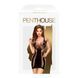 Мини-платье с сюрреалистическим узором Penthouse - Juicy Poison Black XL