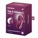 Вибростимулятор-пульсатор Satisfyer Tap & Climax 2 Red