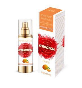 Разогревающее массажное масло с феромонами MAI PHEROMON MASSAGE OIL - MANGO (30 мл)