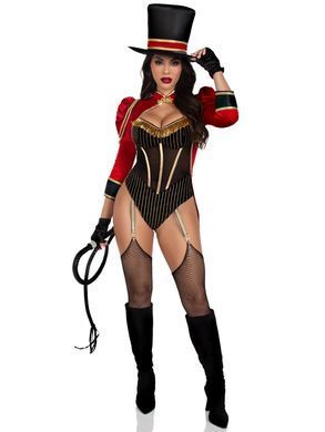 Костюм циркачки Leg Avenue Ravishing Ringmaster Bodysuit S